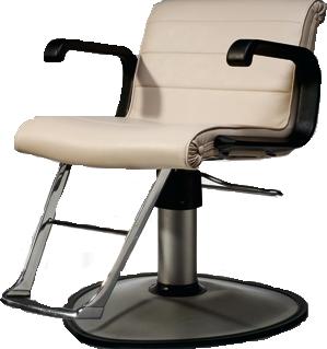 Belvedere - Scroll Styler Chair Top Only