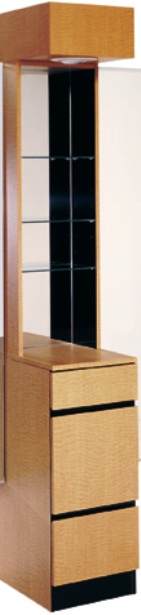 Belvedere - Tower Vanity Cabinet Unlighted
