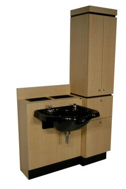 Collins - QSEp Shampoo Bowl Bulkhead with Tower