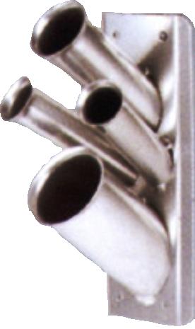 Pibbs - Silver Mini Accessory Holder - Wall Mount