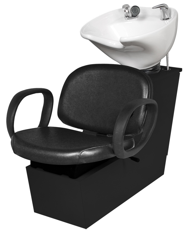 Jeffco - Contour Backwash Shuttle Unit w/ 8700 Tilting Porcelain Bowl 