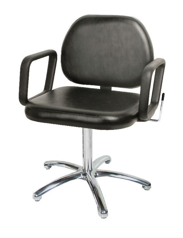 Jeffco - Lever-Control Shampoo Chair w/ pedestal base