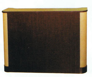Pibbs - Reception Desk w/ Upholstered Sides 48" x 42"