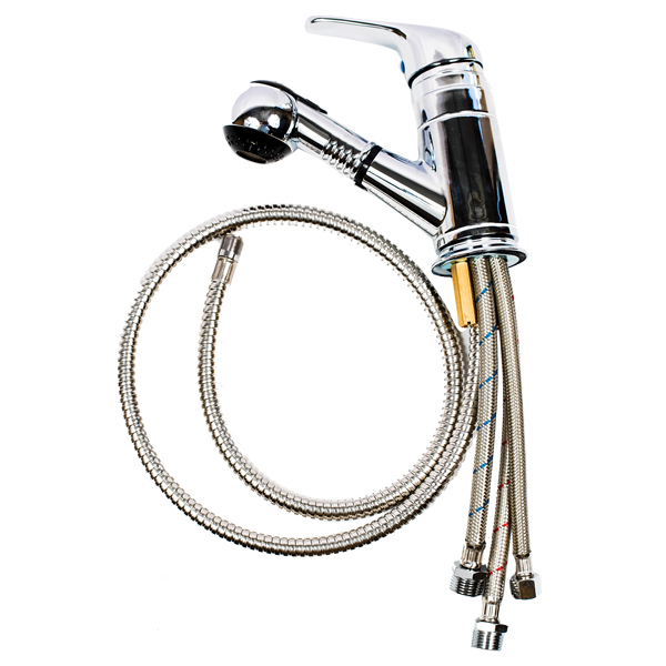 Jeffco - Premium 800 Faucet with Built-in Spray Hose