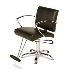 Veeco - Elliana Hydraulic Styling Chair on Star Base (Black Only)