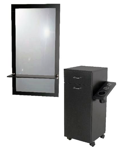Jeffco - Java Portable Styling Station and Mirror 