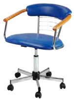 Pibbs - Lattice Chair with Narrow Back 