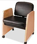 Veeco - Image Backwash Shampoo Chair w/ Wood Arms