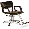 Veeco - Steel Frame Hydraulic Styling Chair on Star Base (Black Only)