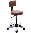 Pibbs - Round Seat with Thick Cushion with Backrest