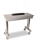 Veeco - Stainless Steel Manicure Table with Arm Pad