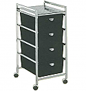 Pibbs - 4-Drawer Cart Metal Frame