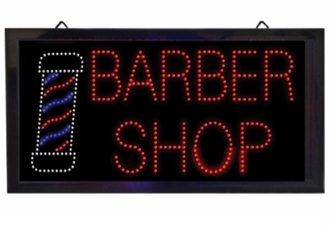 Samson - "BARBER SHOP" LED Sign