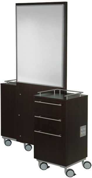 Belvedere - Kallista Double Mobile Vanity