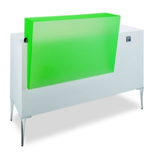 Gamma Bross - Saleya Plexi 100 Receptionist Desk