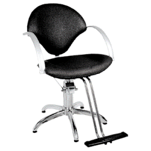 Mac - Styling Chair w/ Metal Armrests