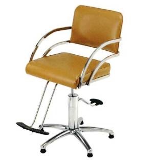 Pibbs - Davinci Series Styling Chair - Star Base/T-Footrest