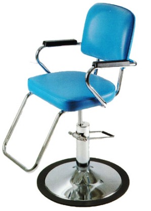Pibbs - Paris Series Hydraulic Styling Chair - American Slim - Plastic Armrest
