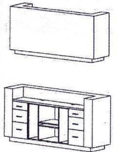 Takara Belmont - Koken Saluto Reception Desk