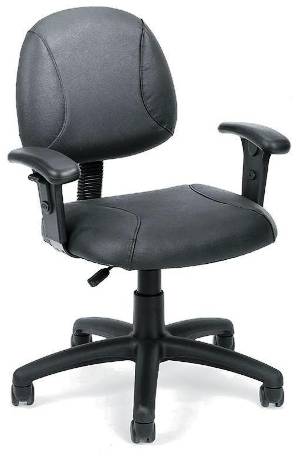 Veeco - Task Chair w/ Adjustable Arms (Black Only)