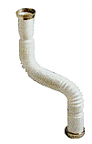 Pibbs - Flex Hose White Drain Pipe