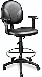 Veeco - CS Make Up Chair w/ Adjustable Armrests (Black Only)