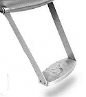 Collins - Laser-Steel Footrest 