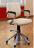 Belvedere - Welonda Violet Chair w/ Wood Armrests